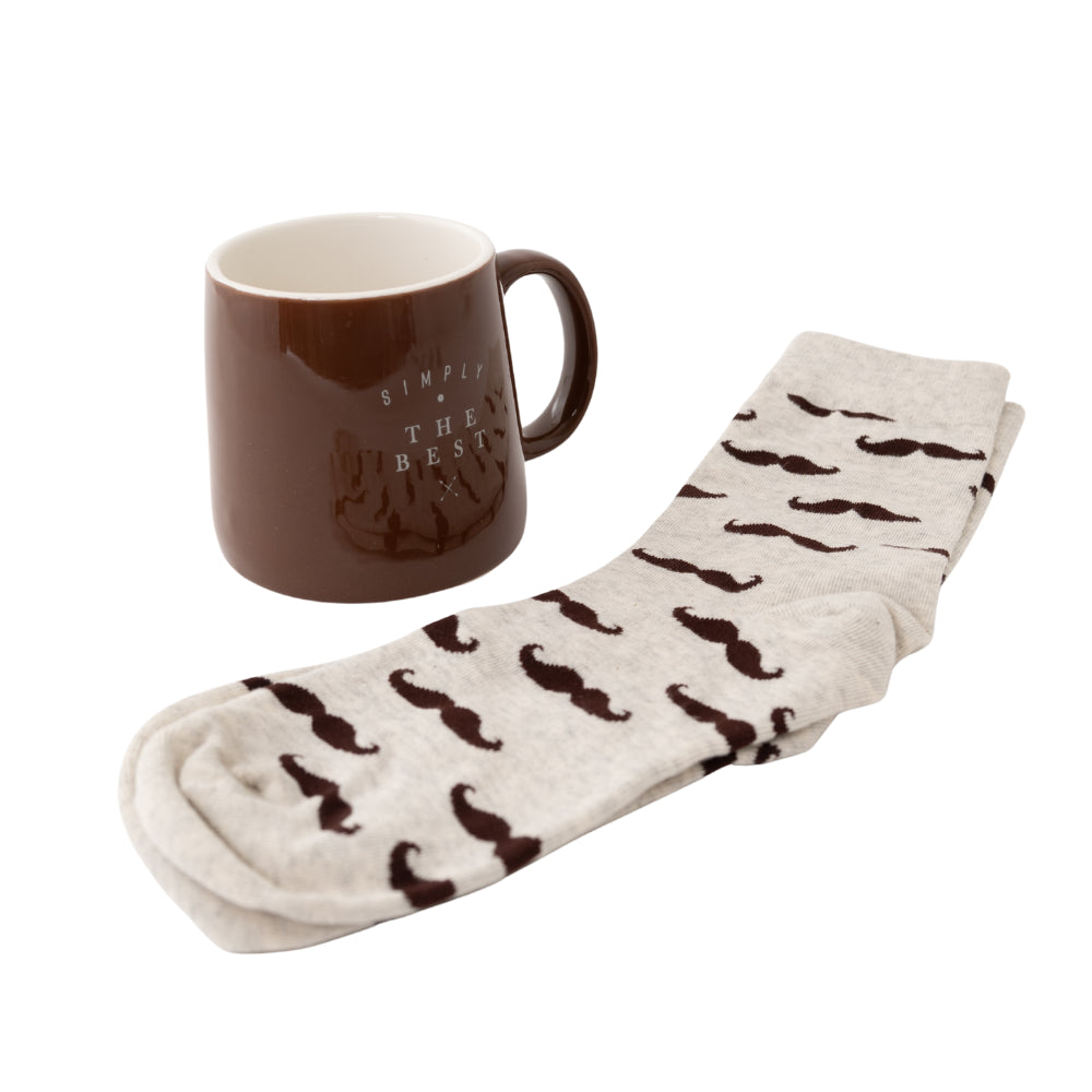 Ceramic Mug & Sock Set - The Best